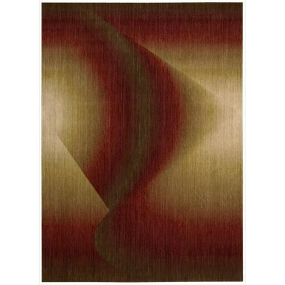 Nourison Radiant Arts Ruby Area Rug RA04 3'6" x 5'6"