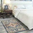 thumbnail image 1 of Nourison Revel Farmhouse Persian Blue Ivory 3' x 5' Area Rug, (3' x 5'), 1 of 8