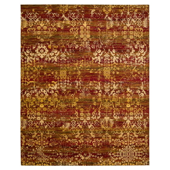 Nourison Rhapsody Area Rug Multicolor 9'9" x 13'