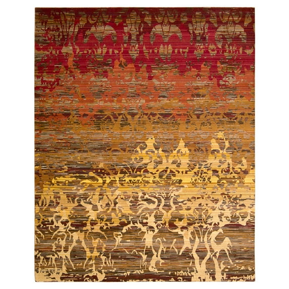 Nourison Rhapsody Area Rug-Color:Sunrise,Shape:Rectangle,Size:5'6" x 8'