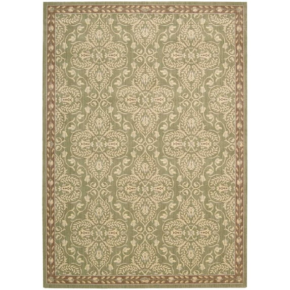 Nourison Riviera Green Area Rug