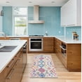 thumbnail image 1 of Nourison Rosedale Bohemian Yellow 605 2'3" x 6' Area Rug, (2x6), 1 of 8