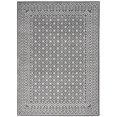 thumbnail image 1 of Nourison Royal Moroccan 5'3" x 7'3" (5' x 7') Charcoal/Silver Area Rug Bohemian Moroccan Distressed by Nourison, 1 of 10