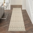 thumbnail image 1 of Nourison Royal Moroccan Farmhouse Beige/Grey 2'3" x 12' Area Rug, (2x12), 1 of 8