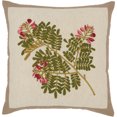 thumbnail image 1 of Nourison Royal Palm Floral Natural Decorative Throw Pillow , 18" x 18", 1 of 4