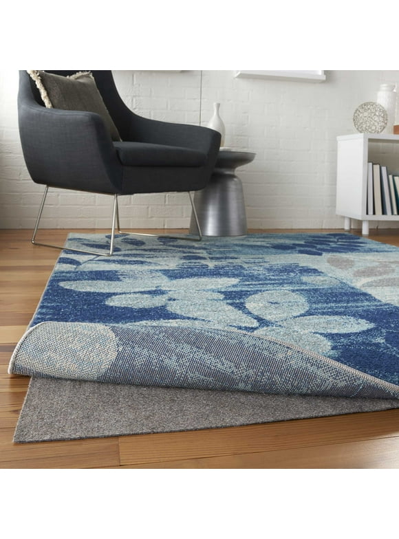 Nourison Rug-Secure Basic Non Slip Reversible Gray Rug Pad For Area Rugs