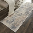 thumbnail image 1 of Nourison Rustic Textures Abstract Beige/Grey 2'2" x 7'6" Area Rug, (2x8), 1 of 7