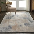 thumbnail image 1 of Nourison Rustic Textures Abstract Beige/Grey 5'3" x 7'3" Area Rug, (5x7), 1 of 8