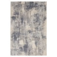 thumbnail image 1 of Nourison Rustic Textures Contemporary Abstract Indoor Area Rug Blue/Ivory 3'11" x 5'11", 1 of 8