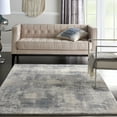thumbnail image 1 of Nourison Rustic Textures Abstract Blue/Ivory 3'11" x 5'11" Area Rug, (4x6), 1 of 8