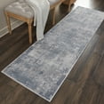 thumbnail image 1 of Nourison Rustic Textures Abstract Grey 2'2" x 7'6" Area Rug, (2x8), 1 of 7