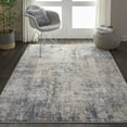 thumbnail image 1 of Nourison Rustic Textures Abstract Grey/Beige 5'3" x 7'3" Area Rug, (5x7), 1 of 8