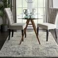 thumbnail image 1 of Nourison Rustic Textures Abstract Ivory/Grey/Blue 3'11" x 5'11" Area Rug, (4x6), 1 of 8