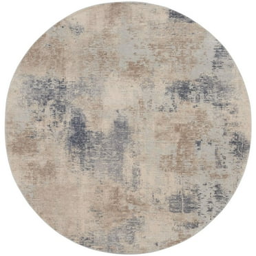 Nourison Home Modern Round Area Rug, 5' x Round
