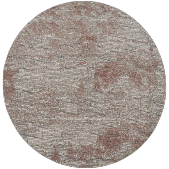 Nourison Home Modern Round Area Rug, 5' x Round