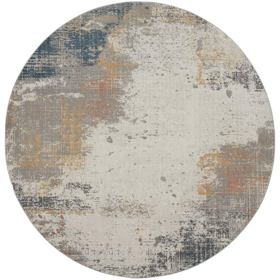 Nourison Home Modern Round Area Rug, 5' x Round