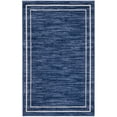thumbnail image 1 of Nourison  Sandy Indoor / Outdoor Solid Area Rug Navy/Ivory 3' x 5' 3' x 5' Blue Rectangle, 1 of 5