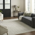 thumbnail image 1 of Nourison Santa Cruz Abstract Ivory Grey 9' x 12' Area Rug (9x12), 1 of 8