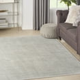 thumbnail image 1 of Nourison Santa Cruz Abstract Silver 5'3" x 7'3" Area Rug (5x7), 1 of 8