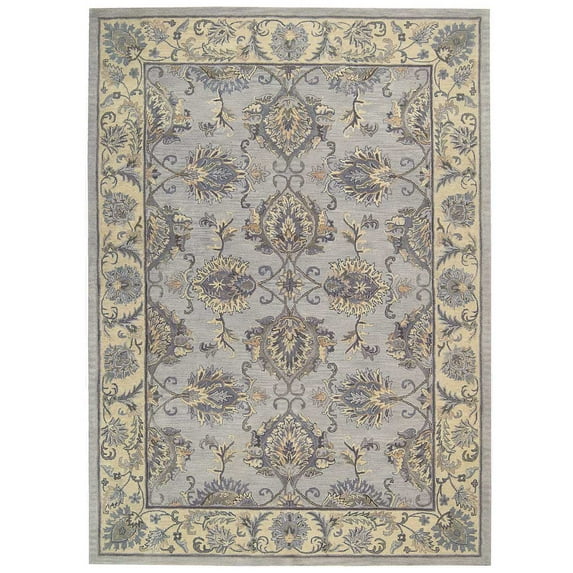Nourison 9 X 12 Grey/Ivory Joa11 Sepia Area Rug SEP01