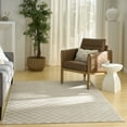 thumbnail image 1 of Nourison Serenity Home 5'3" x 7'3" Beige Modern Indoor Rug, 1 of 8