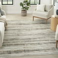 thumbnail image 1 of Nourison Serenity Home 6' x 9' Ivory Beige Modern Indoor Rug, 1 of 8