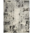 thumbnail image 1 of Nourison Serenity Home Abstract Indoor Area Rug Ivory Grey 7'10" x 9'10", 1 of 8