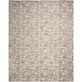 thumbnail image 1 of Nourison Serenity Home Modern Indoor Area Rug Mocha Ivory 5'3" x 7'3", 1 of 8