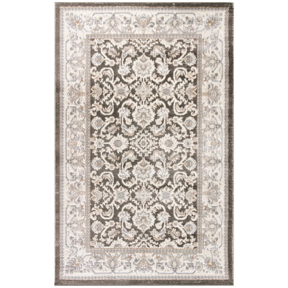 Nourison Serenity Home Traditional Indoor Area Rug Ivory Grey Blue 3'11" x 5'11"