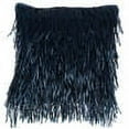 thumbnail image 1 of Nourison Shag Metallic Ribbon Shag Navy 20" x 20" Throw Pillow, 1 of 5