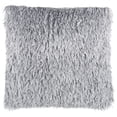 thumbnail image 1 of Nourison Shag Soft Ribbon Shag Lt Grey 20" x 20" Throw Pillow, 1 of 6