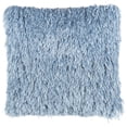 thumbnail image 1 of Nourison Shag Soft Ribbon Shag Ocean 20" x 20" Throw Pillow, 1 of 6