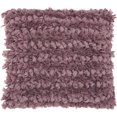 thumbnail image 1 of Nourison Shag Solid Lavender Decorative Throw Pillow , 20" x 20", 1 of 3