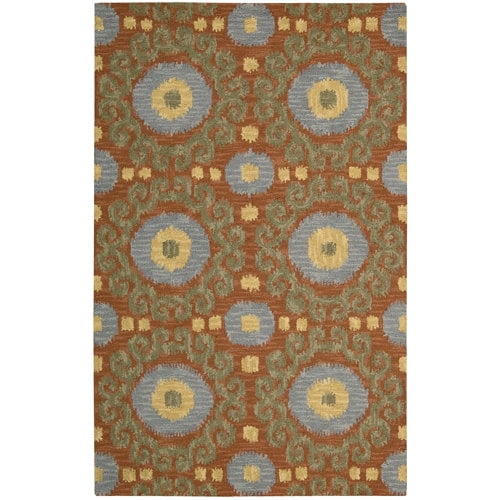 Nourison Siam Rust Area Rug