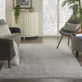 thumbnail image 1 of Nourison Silken Weave Floral Grey/Beige 3'10" x 5'10" Area Rug, (4x6), 1 of 8