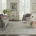 thumbnail image 1 of Nourison Silken Weave Floral Ivory Beige 8'10" x 11'10" Area Rug, (9x12), 1 of 8