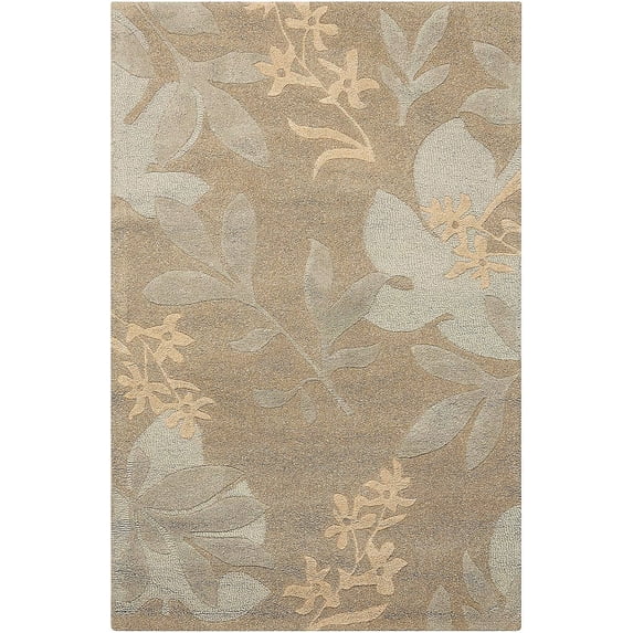 Nourison Skyland Green Area Rug SKY01 5'6" x 7'5"