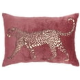 thumbnail image 1 of Nourison Sofia Burgundy Decorative Throw Pillow , 14" x 20", 1 of 5