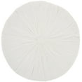 thumbnail image 1 of Nourison Sofia Cream Decorative Throw Pillow , 16" x 16" Round, 1 of 4