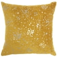 thumbnail image 1 of Nourison Sofia Gold Decorative Throw Pillow , 18" x 18", 1 of 5