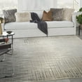 thumbnail image 1 of Nourison Soma Contemporary Abstract Grey/Ivory 7'10" x 9'10" Area Rug, 1 of 9