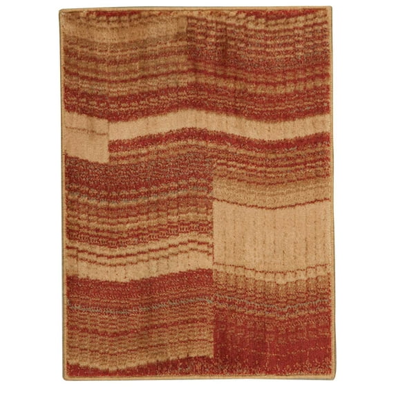 Nourison Somerset Flame Area Rug ST87 7'9" x 10'10"
