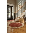 thumbnail image 1 of Nourison Somerset Floral Red 5'6" x ROUND Area Rug, (6 Round), 1 of 5
