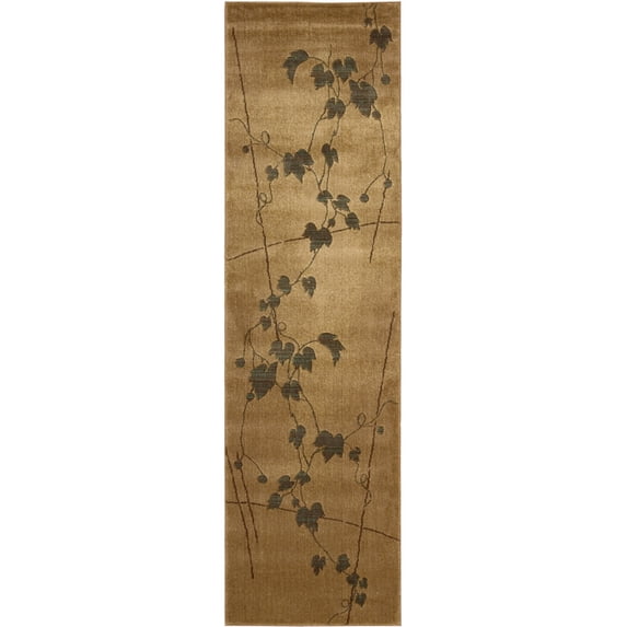 Nourison Somerset Gold Area Rug ST70 2'3" x 8'