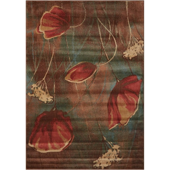 Nourison Somerset Multicolor Area Rug ST86 3'6" x 5'6"