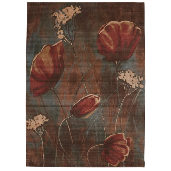 Nourison Somerset Multicolor Area Rug ST86 7'9" x 10'10"