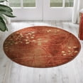 thumbnail image 1 of Nourison Somerset Nature Flame 3'6" x Round Area Rug, (4 Round), 1 of 7