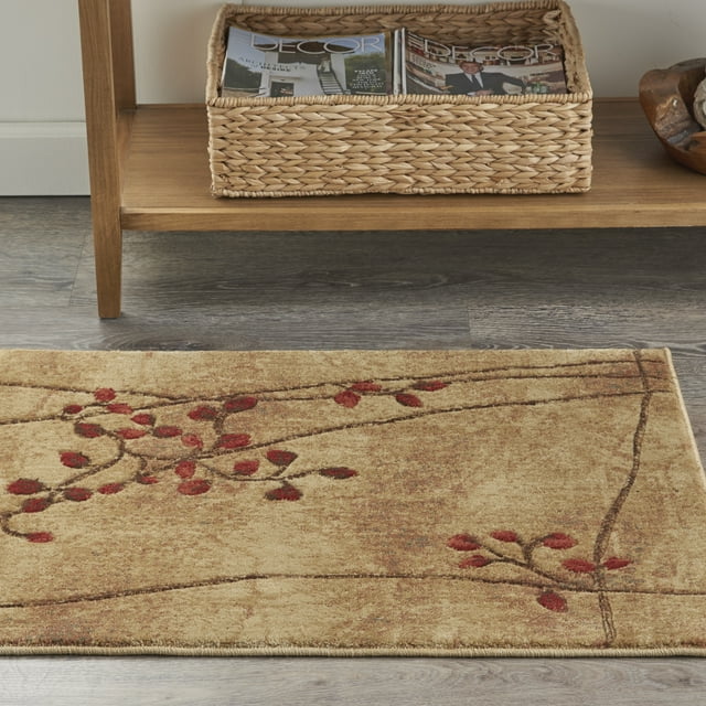 Nourison Somerset Nature Latte 2' x 2'9" Area Rug, (2x3)