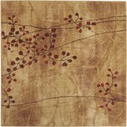 Nourison Somerset 67" x Square Latte Rustic Indoor Rug