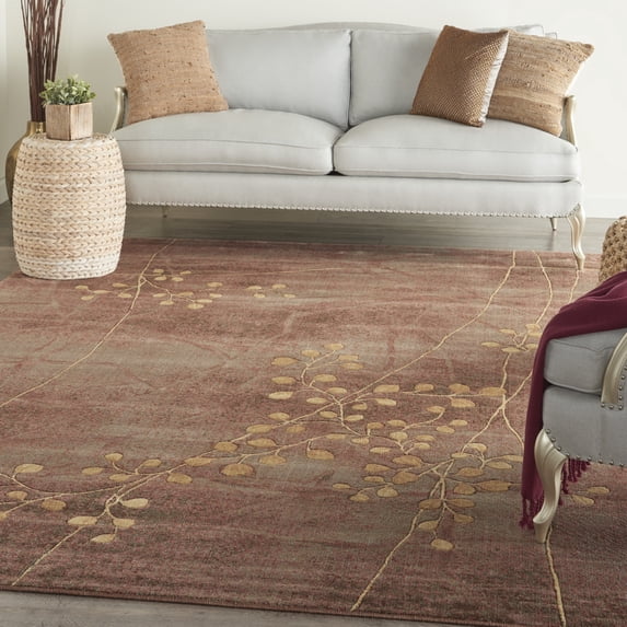 Nourison Somerset Nature Multicolor 7'9" x 10'10" Area Rug, (8x11)